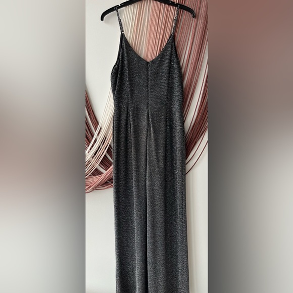 NWT Black and Silver Jumpsuit Size Small. Skies Are Blue brand - Picture 3 of 5